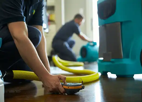 water damage restoration service Fairmont